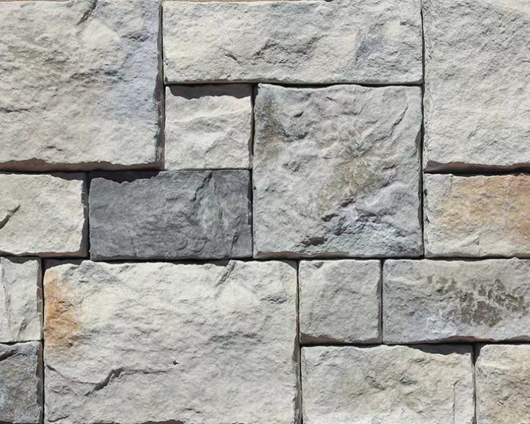 white artificial culture stone