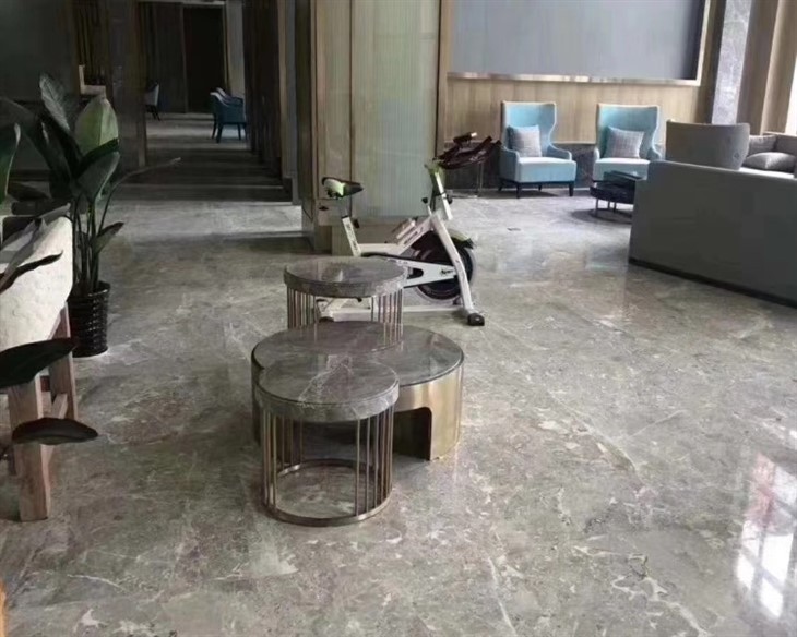 Athena Gray Marble floor